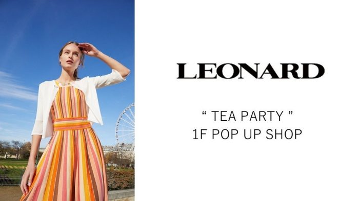 LEONARD"TEA PARTY"持久性有机污染物UP SHOP